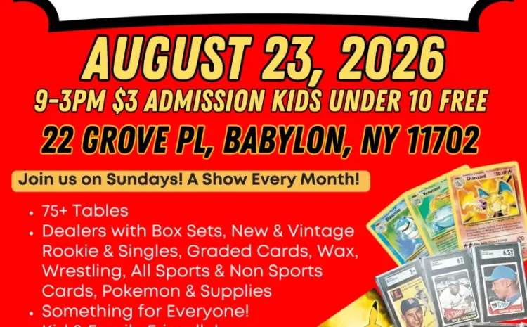 Babylon Sports Card Show: Presented by Behind the Diamond Cards