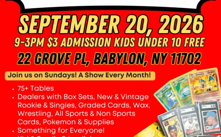 Babylon Sports Card Show: Presented by Behind the Diamond Cards