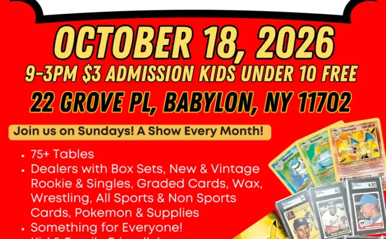 Babylon Sports Card Show: Presented by Behind the Diamond Cards