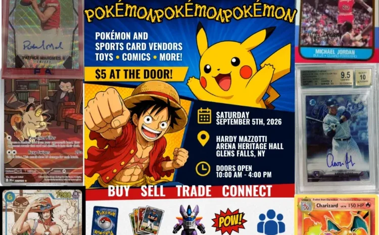 Glens Falls Collectorsfest Sept 5th Pokemon Card Show