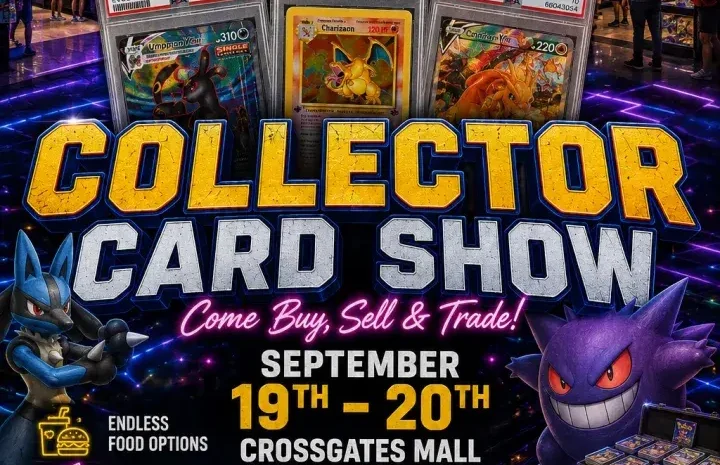 Collector card show crossgates mall